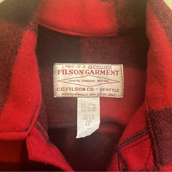 Vintage Filson Cruiser Jacket Mint Conditon Never Been Worn - Picture 2 of 8
